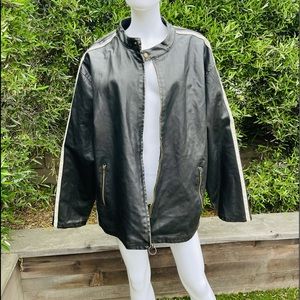 Whispering Smith XXXL Faux Leather Jacket